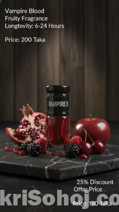 Vampire blood attar 5 pics